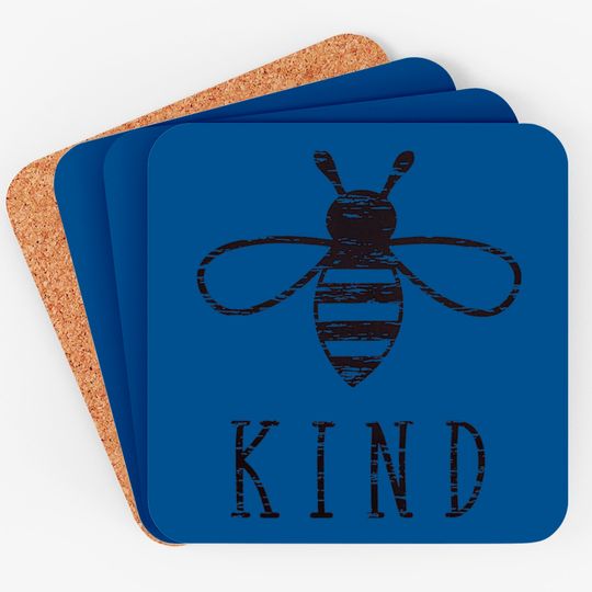 Bee Kind Coaster, Motivational Coaster, Save the bees Coaster, Quotes about life, Bee Coasters, Bee lover gift