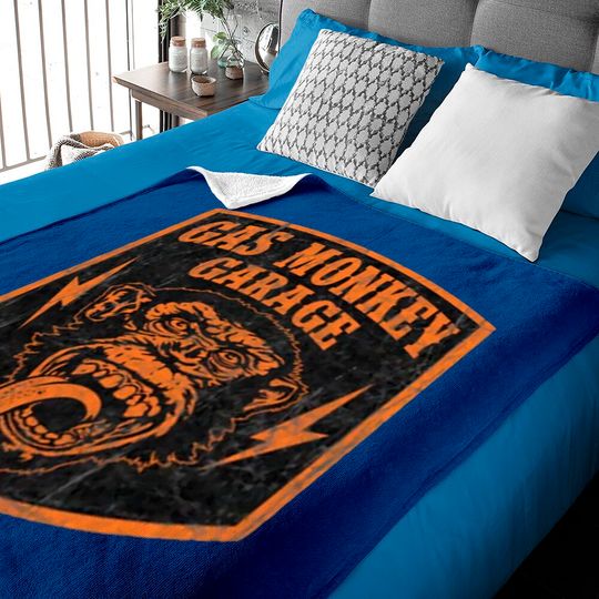 Gas Monkey Garage Shield Baby Blanket Baby Blankets