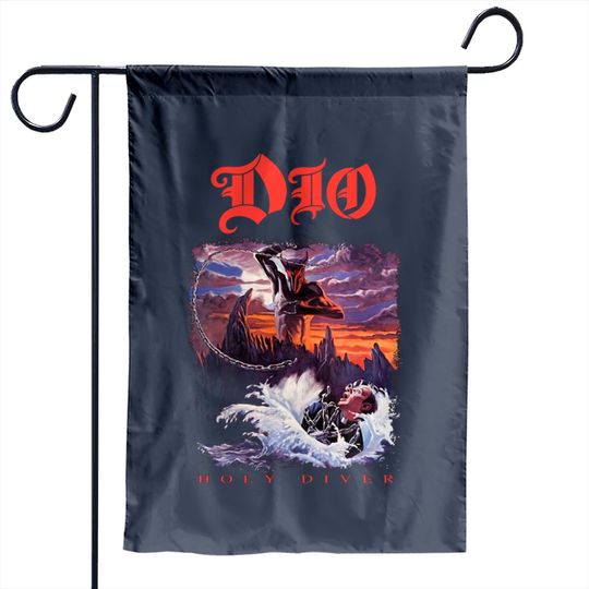 Dio Ronnie James Dio Holy Diver Rock Garden Flag Garden Flags