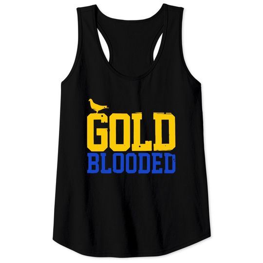 Discover Warriors Gold Blooded 2022 Shirt, Gold Blooded unisex Tank Tops