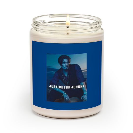 Justice for Johnny Depp Scented Candles