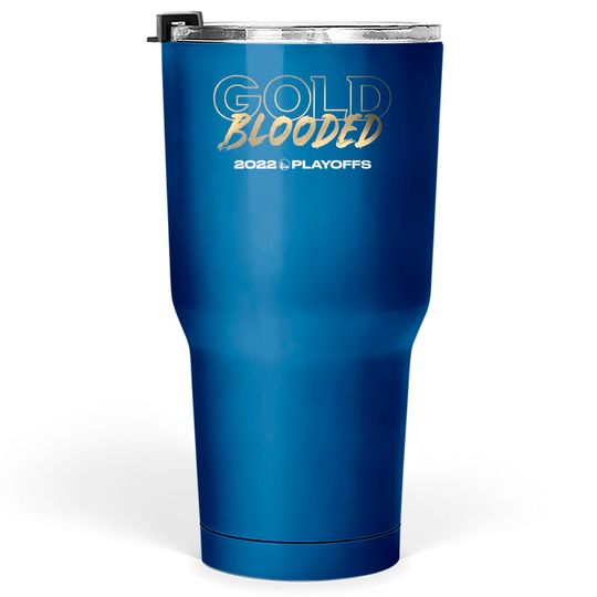 Gold blooded Warriors Tumblers 30 oz
