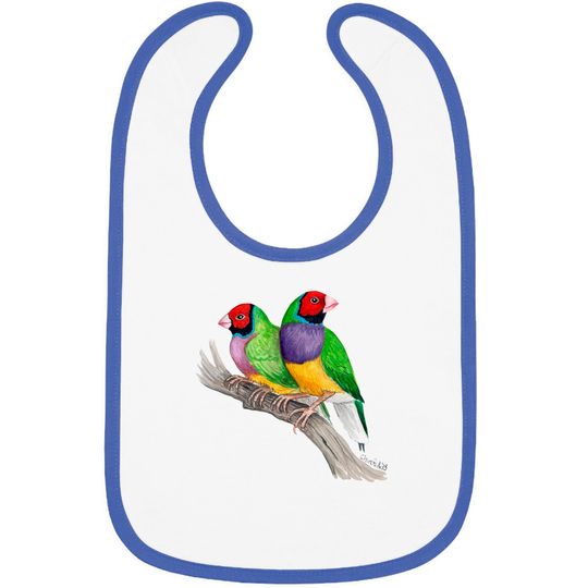 Discover Gouldian Finches Classic Bibs