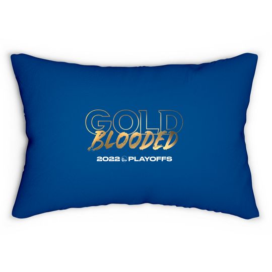 Gold blooded Warriors Lumbar Pillows