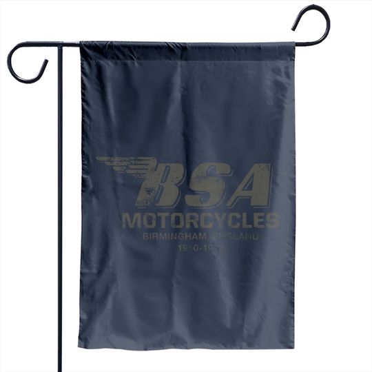 BSA Birmingham Logo British Motorcycles Garden Flag Garden Flags