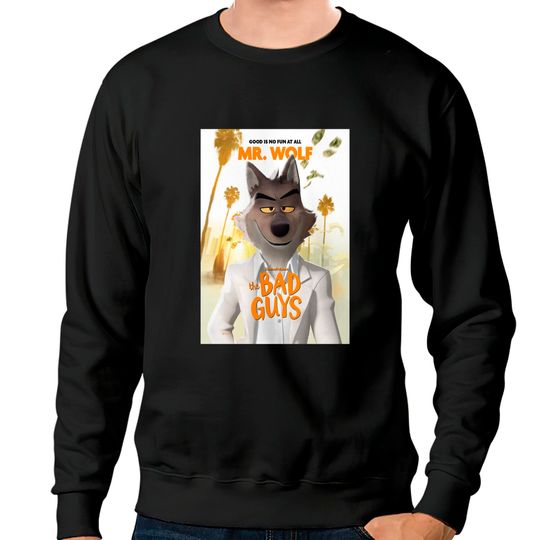 The Bad Guys Movie 2022, Mr Wolf  Classic Sweatshirts