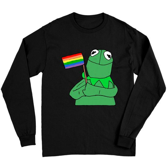 Gay Pride Kermit - Kermit - Long Sleeves