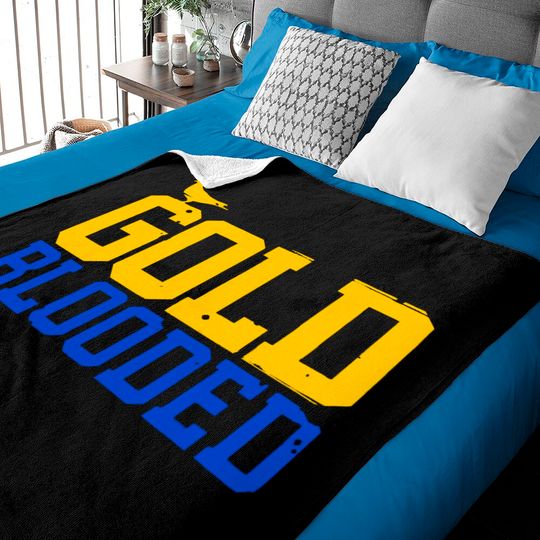 Discover Warriors Gold Blooded 2022 Baby Blanket, Gold Blooded unisex Baby Blankets