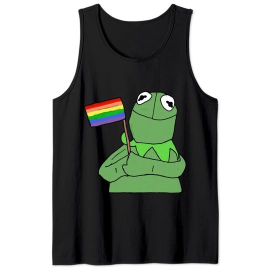 Gay Pride Kermit - Kermit - Tank Tops
