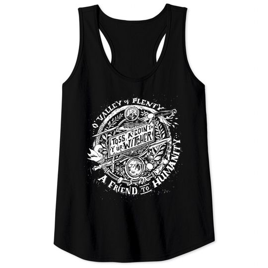 The Witcher Shirt  | Toss a coin to your witcher Tank Tops