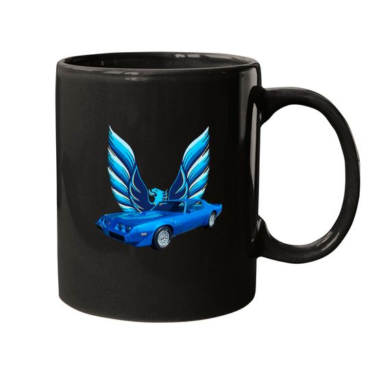 Discover 1979 Pontiac Firebird Trans AM on front and back - Trans Am - Mugs