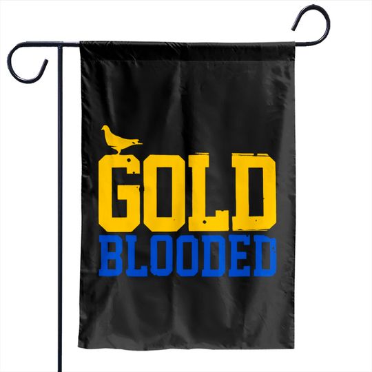 Warriors Gold Blooded 2022 Garden Flag, Gold Blooded unisex Garden Flags