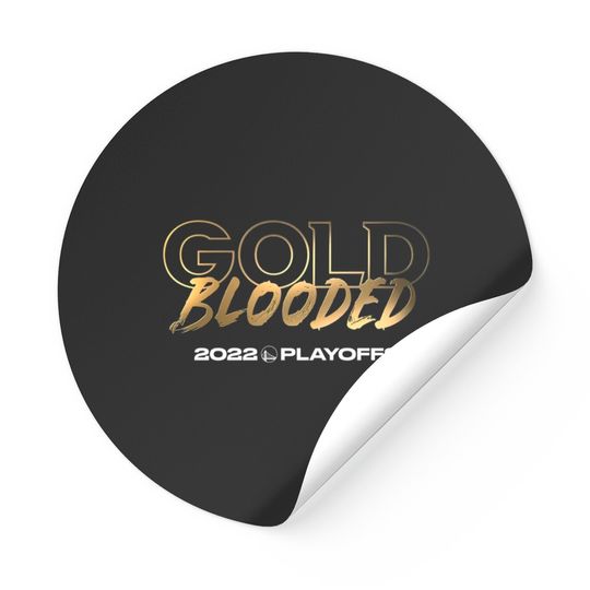Gold blooded Warriors Stickers