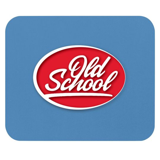 Discover Old School logo - Old School - Mouse Pads