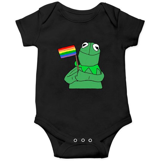 Gay Pride Kermit - Kermit - Onesies