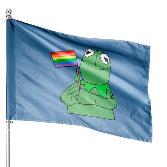 Discover Gay Pride Kermit - Kermit - House Flags