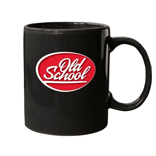 Discover Old School logo - Old School - Mugs