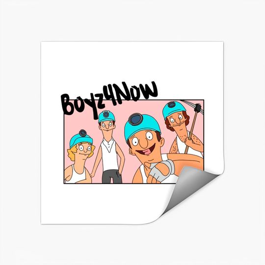 Boyz 4 Now - Bobs Burgers - Stickers
