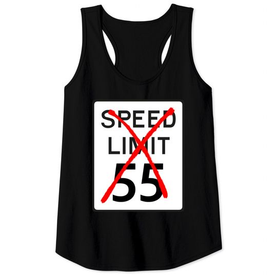 Speed Limit 55 - The Cannonball Run - Tank Tops