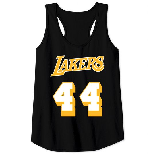Jerry West Jersey - Jerry West - Tank Tops