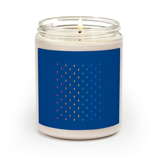 Discover Rainbow Lightning Bolts - Rainbow - Scented Candles