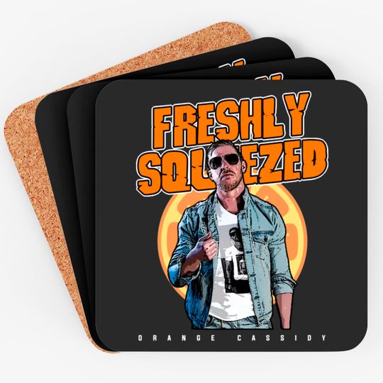 Pulpy Fresh OC - Orange Cassidy - Coasters