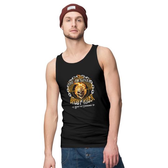 The Original Ghost Rider, distressed - Ghost Rider - Tank Tops