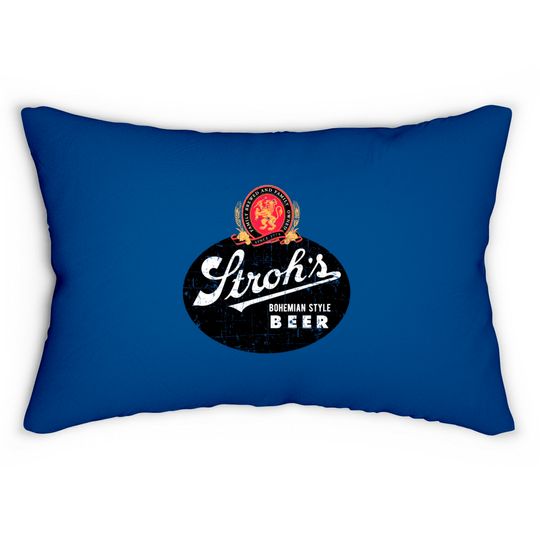 Discover Stroh's Beer - Beer - Lumbar Pillows
