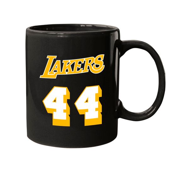 Jerry West Jersey - Jerry West - Mugs