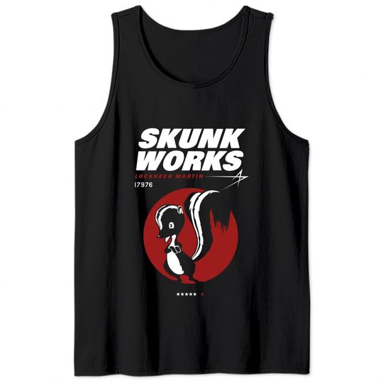 Lockheed Skunk Works - Lockheed Martin - Tank Tops