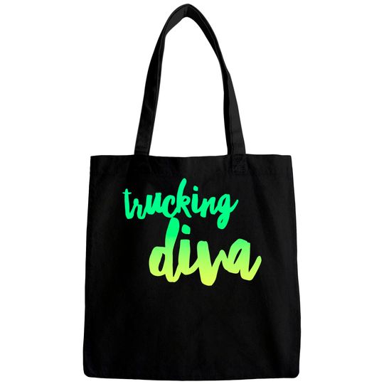 Discover Trucking Diva Semi Truck Driver - Trucking Diva - Bags