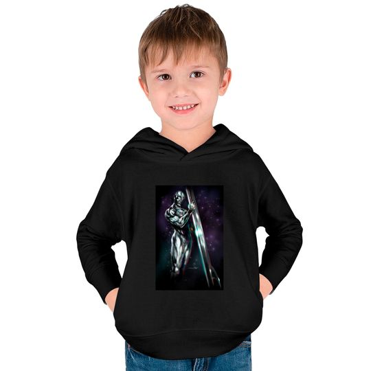 Silver Surf - Silver Surfer Marvel - Kids Pullover Hoodies