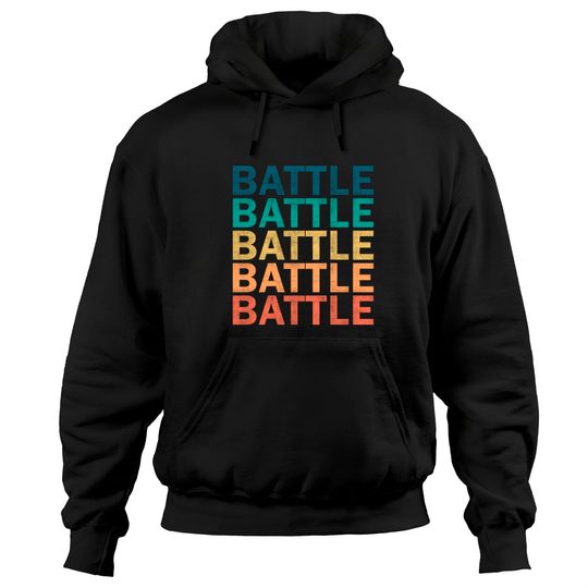 Battle Name T Shirt - Battle Vintage Retro Name Gift Item Tee - Battle - Hoodies