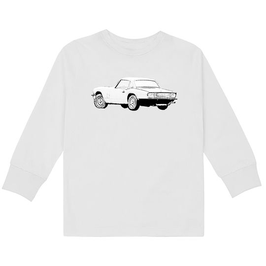 Classic Triumph Spitfire British sports car - Triumph -  Kids Long Sleeve T-Shirts
