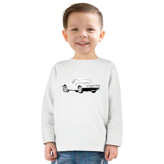 Classic Triumph Spitfire British sports car - Triumph -  Kids Long Sleeve T-Shirts