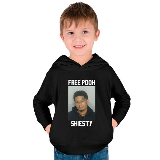 Free Pooh Shiesty Classic Kids Pullover Hoodies