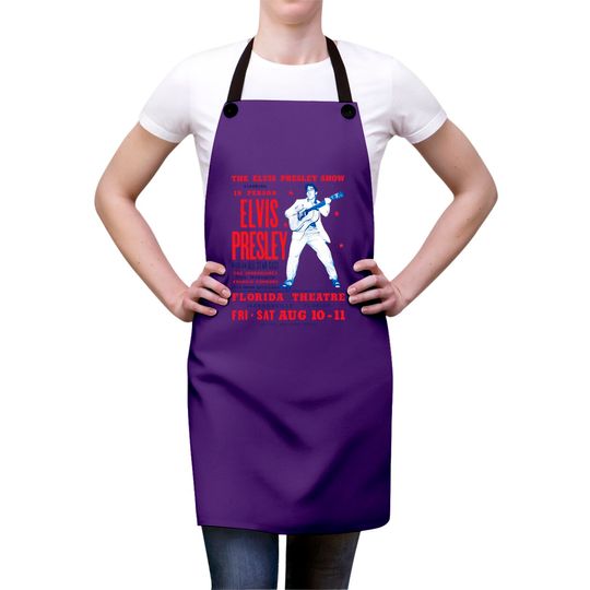 Aprons Elvis Presley Wild In The Country Retro Vintage The King Rock N Roll