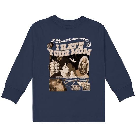 I Hate Your Mom Classic Phoebe Bridgers  Kids Long Sleeve T-Shirts