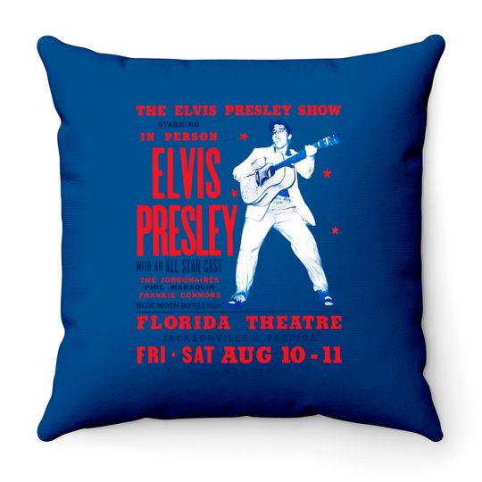Throw Pillows Elvis Presley Wild In The Country Retro Vintage The King Rock N Roll