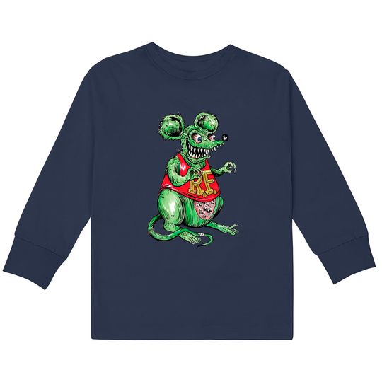 Discover Rat Fink - Rat Fink -  Kids Long Sleeve T-Shirts