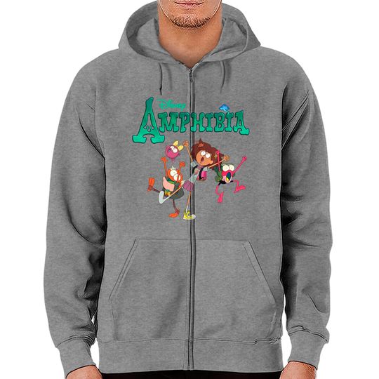 Disney Amphibia Zip Hoodies All Characters, Disney Characters Shirt, Matching Shirt, Disney World Shirt, Disneyland Shirt.