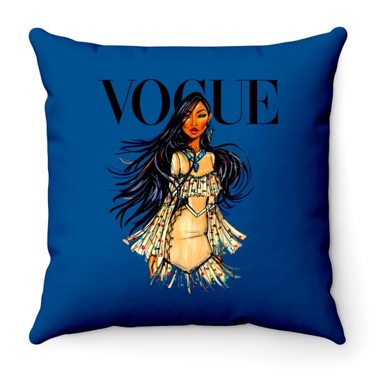Princess Pocahontas Throw Pillows