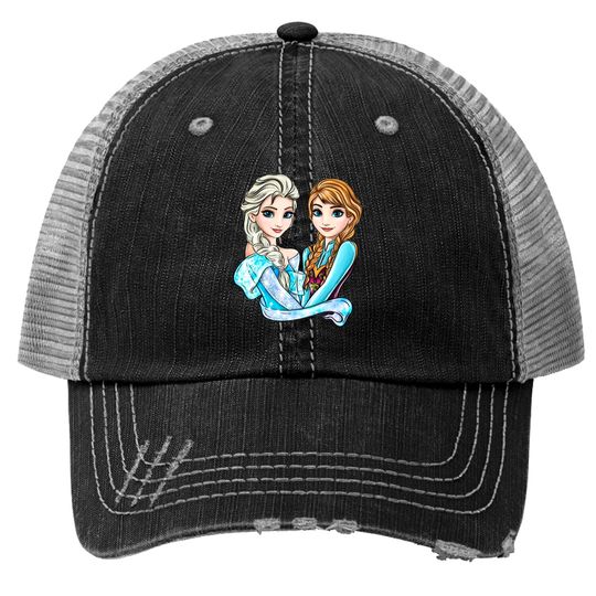 Discover Frozen 2 Princess Elsa Anna Trucker Hats