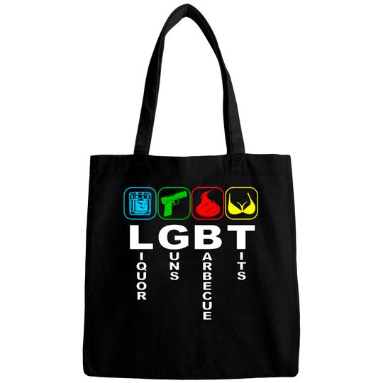 LGBT Parodie Liquor Guns Barbecue Tits Bags