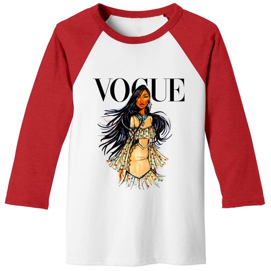 Princess Pocahontas Baseball Tees