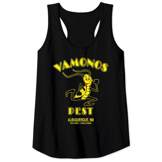 Vamonos Pest Control Logo Tank Tops
