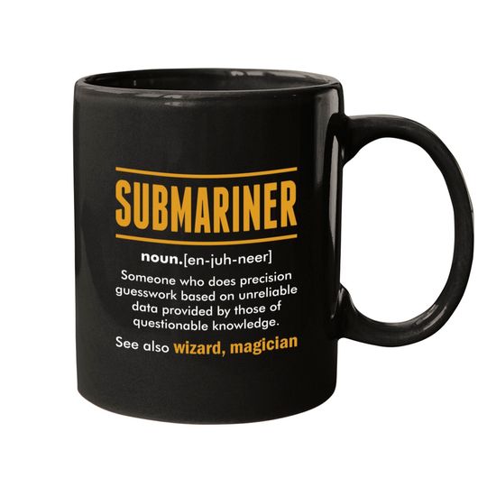 Submariner Wizard Magician Mugs