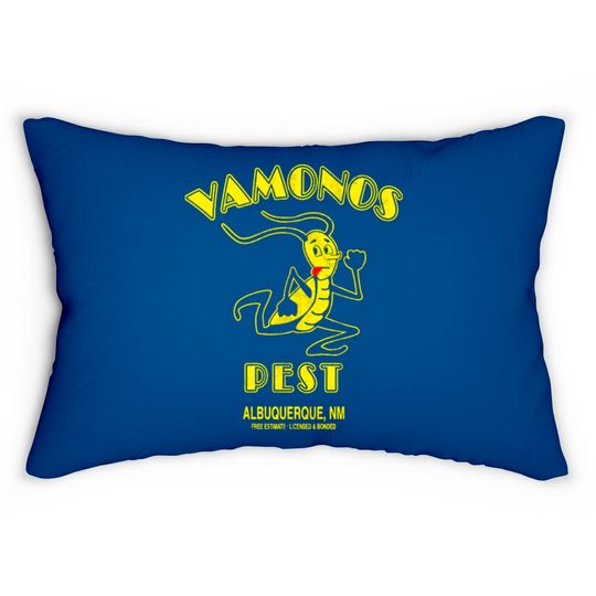 Vamonos Pest Control Logo Lumbar Pillows