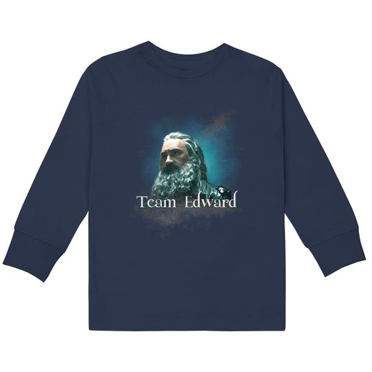 Team Edward (Teach) OFMD Classic  Kids Long Sleeve T-Shirts