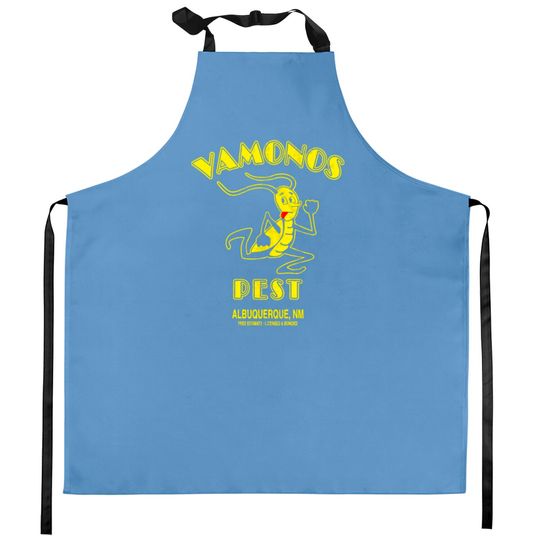 Vamonos Pest Control Logo Kitchen Aprons